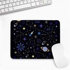 Starry Night  Space Constellations  Stars  Galaxy  Universe Graphic  Illustration Small Mousepad by Grandong