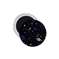 Starry Night  Space Constellations  Stars  Galaxy  Universe Graphic  Illustration 1 75  Magnets by Grandong