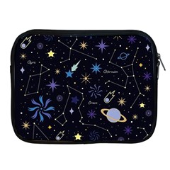 Starry Night  Space Constellations  Stars  Galaxy  Universe Graphic  Illustration Apple Ipad 2/3/4 Zipper Cases by Grandong