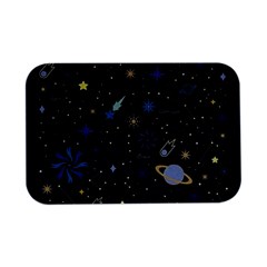 Starry Night  Space Constellations  Stars  Galaxy  Universe Graphic  Illustration Open Lid Metal Box (silver)   by Grandong