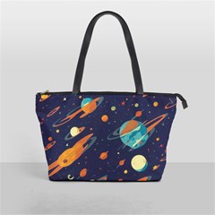 Space Galaxy Planet Universe Stars Night Fantasy Classic Shoulder Handbag by Grandong