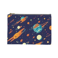 Space Galaxy Planet Universe Stars Night Fantasy Cosmetic Bag (large) by Grandong