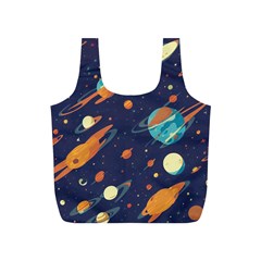 Space Galaxy Planet Universe Stars Night Fantasy Full Print Recycle Bag (s) by Grandong