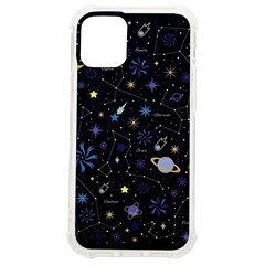 Starry Night  Space Constellations  Stars  Galaxy  Universe Graphic  Illustration Iphone 12 Mini Tpu Uv Print Case	 by Grandong