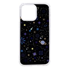 Starry Night  Space Constellations  Stars  Galaxy  Universe Graphic  Illustration Iphone 14 Pro Max Tpu Uv Print Case by Grandong