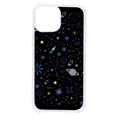 Starry Night  Space Constellations  Stars  Galaxy  Universe Graphic  Illustration Iphone 13 Mini Tpu Uv Print Case by Grandong