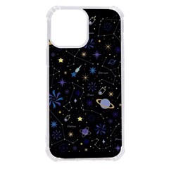 Starry Night  Space Constellations  Stars  Galaxy  Universe Graphic  Illustration Iphone 13 Pro Max Tpu Uv Print Case by Grandong