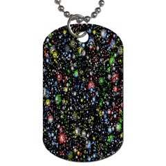 Illustration Universe Star Planet Dog Tag (one Side) by Grandong