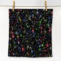 Illustration Universe Star Planet Face Towel by Grandong