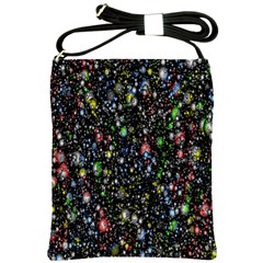 Illustration Universe Star Planet Shoulder Sling Bag by Grandong