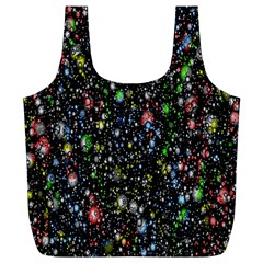 Illustration Universe Star Planet Full Print Recycle Bag (xl) by Grandong