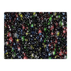 Illustration Universe Star Planet Two Sides Premium Plush Fleece Blanket (mini) by Grandong