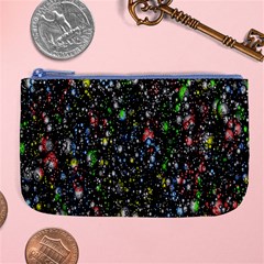 Illustration Universe Star Planet Large Coin Purse by Grandong