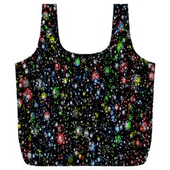 Illustration Universe Star Planet Full Print Recycle Bag (xxl) by Grandong