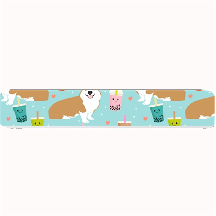 Welsh Corgi Boba Tea Bubble Cute Kawaii Dog Breed Small Bar Mat