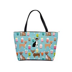 Chihuahua Bubble Kawaii Boba Tea Cute Dog Classic Shoulder Handbag by Grandong