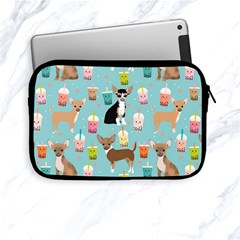 Chihuahua Bubble Kawaii Boba Tea Cute Dog Apple Ipad Mini Zipper Cases by Grandong