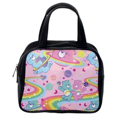 Bears Kawaii Pattern Classic Handbag (one Side) by Grandong