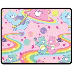 Bears Kawaii Pattern Fleece Blanket (medium) by Grandong