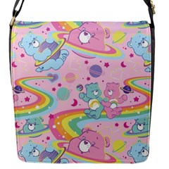 Bears Kawaii Pattern Flap Closure Messenger Bag (s) by Grandong