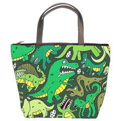 Dino Kawaii Bucket Bag by Grandong