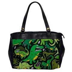 Dino Kawaii Oversize Office Handbag by Grandong