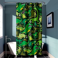 Dino Kawaii Shower Curtain 36  X 72  (stall)  by Grandong