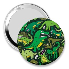 Dino Kawaii 3  Handbag Mirrors by Grandong