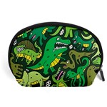 Dino Kawaii Accessory Pouch (Large) Front