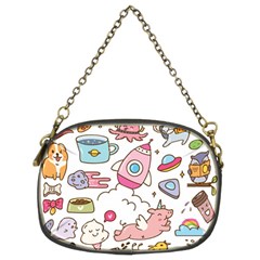 Set-kawaii-doodles -- Chain Purse (two Sides) by Grandong