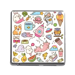 Set-kawaii-doodles -- Memory Card Reader (square 5 Slot) by Grandong