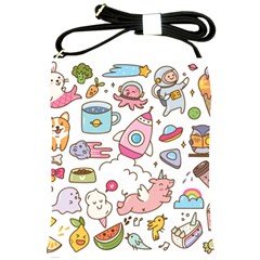 Set-kawaii-doodles -- Shoulder Sling Bag by Grandong