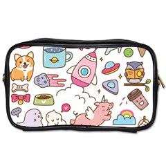 Set-kawaii-doodles -- Toiletries Bag (one Side) by Grandong