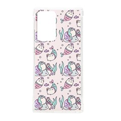 Cartoon Cat Cute Animal Design Drawing Illustration Kawaii Samsung Galaxy Note 20 Ultra Tpu Uv Case by Grandong