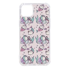 Cartoon Cat Cute Animal Design Drawing Illustration Kawaii Iphone 14 Plus Tpu Uv Print Case by Grandong