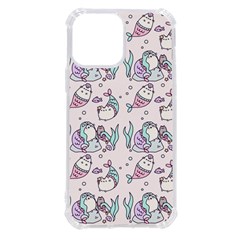 Cartoon Cat Cute Animal Design Drawing Illustration Kawaii Iphone 13 Pro Max Tpu Uv Print Case by Grandong