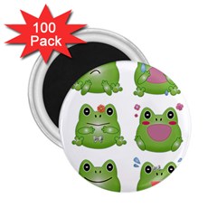 Kawaii-frog-rainy-season-japanese 2 25  Magnets (100 Pack)  by Grandong