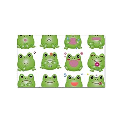 Kawaii-frog-rainy-season-japanese Sticker (rectangular) by Grandong