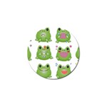 Kawaii-frog-rainy-season-japanese Golf Ball Marker (10 pack) Front