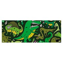 Dino Kawaii Banner And Sign 8  X 3  by Grandong