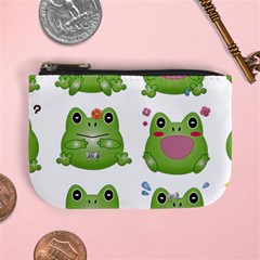 Kawaii-frog-rainy-season-japanese Mini Coin Purse by Grandong