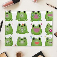 Kawaii-frog-rainy-season-japanese Cosmetic Bag (xl) by Grandong