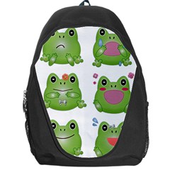 Kawaii-frog-rainy-season-japanese Backpack Bag by Grandong