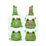 Kawaii-frog-rainy-season-japanese Full Print Recycle Bag (M) Front