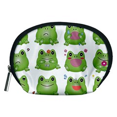 Kawaii-frog-rainy-season-japanese Accessory Pouch (medium) by Grandong