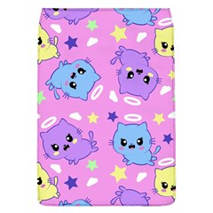 Seamless Pattern With Cute Kawaii Kittens Removable Flap Cover (l) by Grandong