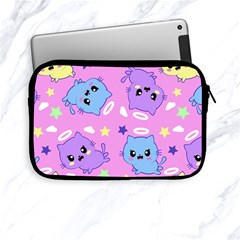 Seamless Pattern With Cute Kawaii Kittens Apple Ipad Mini Zipper Cases by Grandong