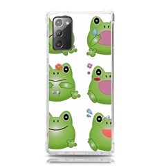 Kawaii-frog-rainy-season-japanese Samsung Galaxy Note 20 Tpu Uv Case by Grandong