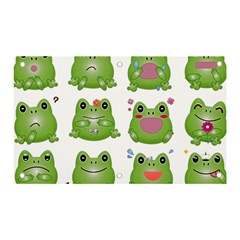 Kawaii-frog-rainy-season-japanese Banner And Sign 5  X 3  by Grandong