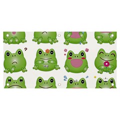 Kawaii-frog-rainy-season-japanese Banner And Sign 6  X 3  by Grandong